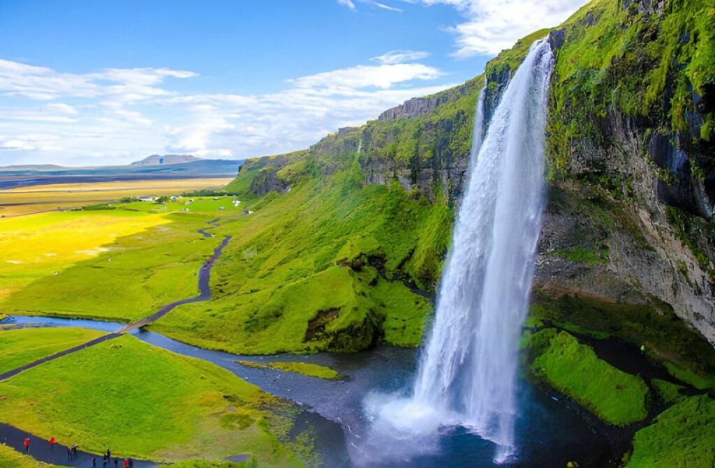 Waterfall Iceland