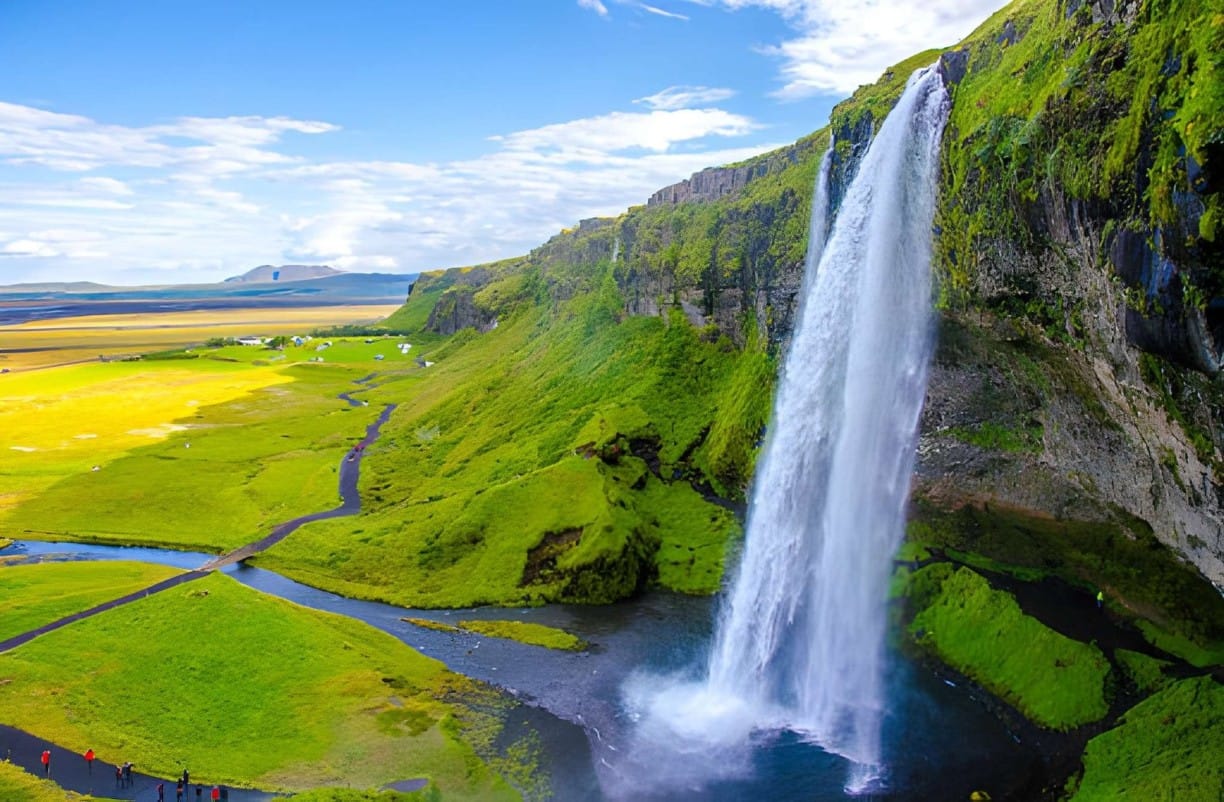 Waterfall Iceland